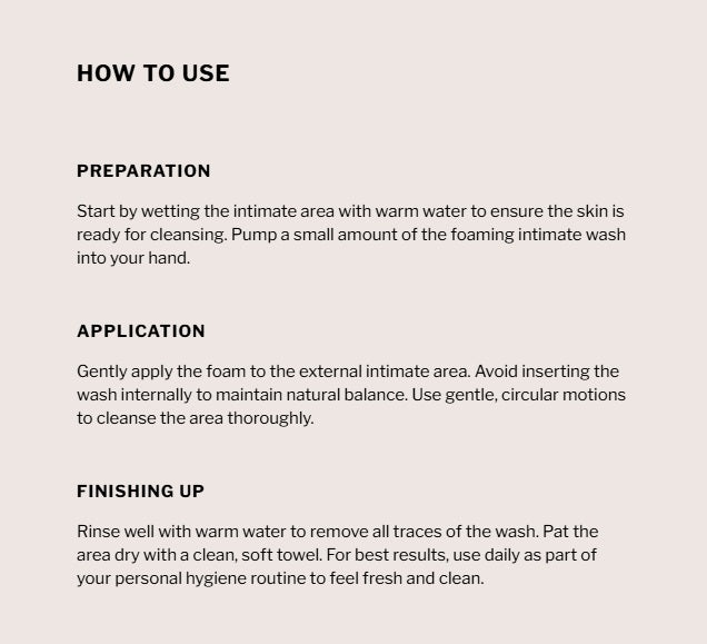 Vaginal Wash