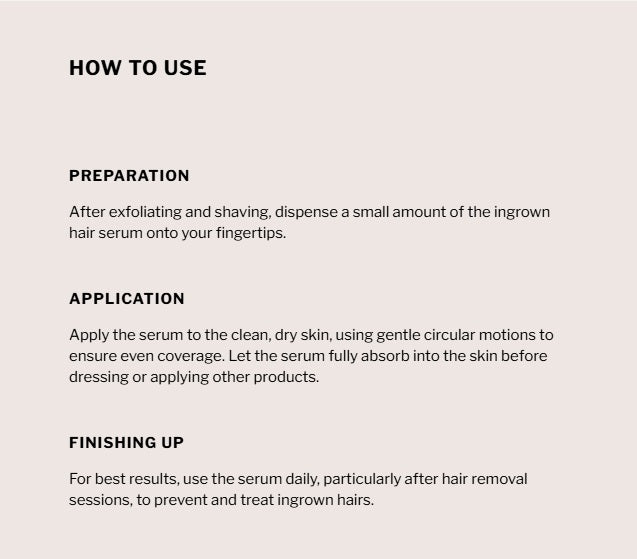 Ingrown Hair Serum