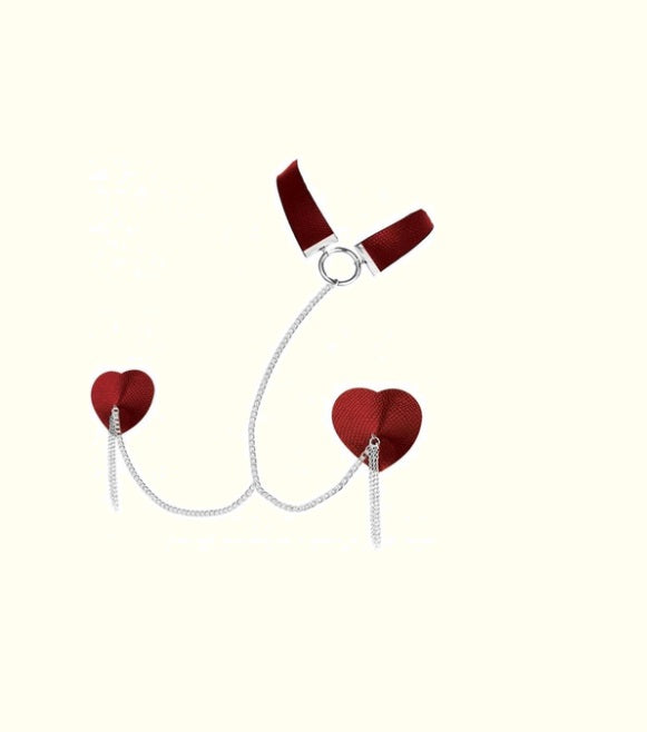 Nipplicious Pasties & Collar Set