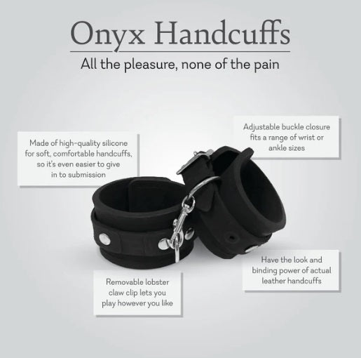 Onyx Hand Cuffs