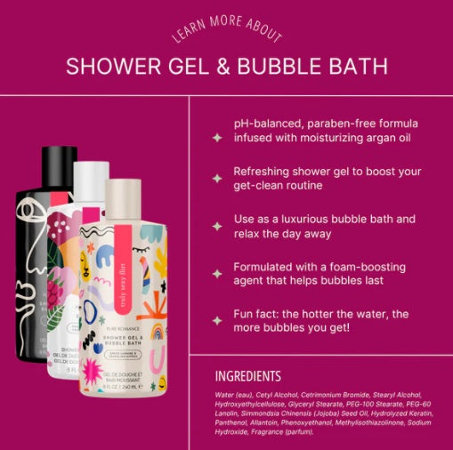 Skinny Dip Shower Gel & Bubble Bath